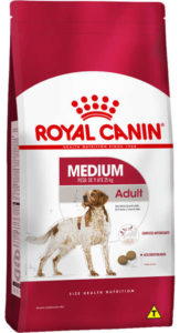 ração royal canin para cães de raças médias