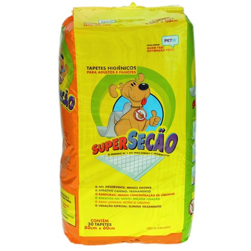 Tapete higiênico super secão