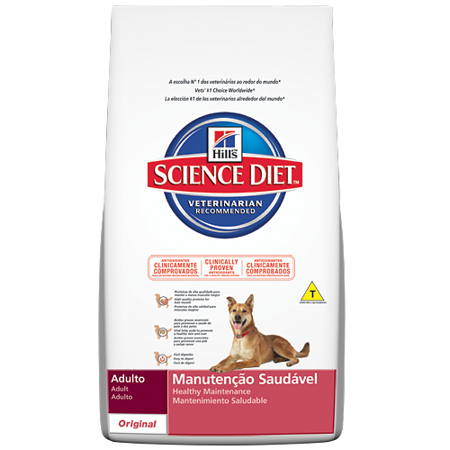 Ração Hills Science Diet Adulto Manutenção Saudável Pedaços Pequenos