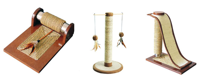 Arranhadores de sisal