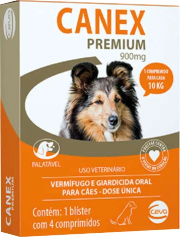Vermífugo Canex Premium para Cães
