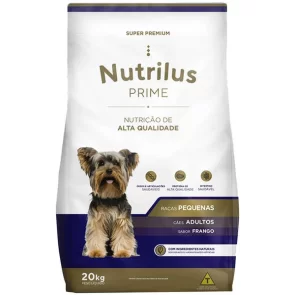 Ração Seca Nutrilus Prime Frango para Cães Adultos de Raças Pequenas