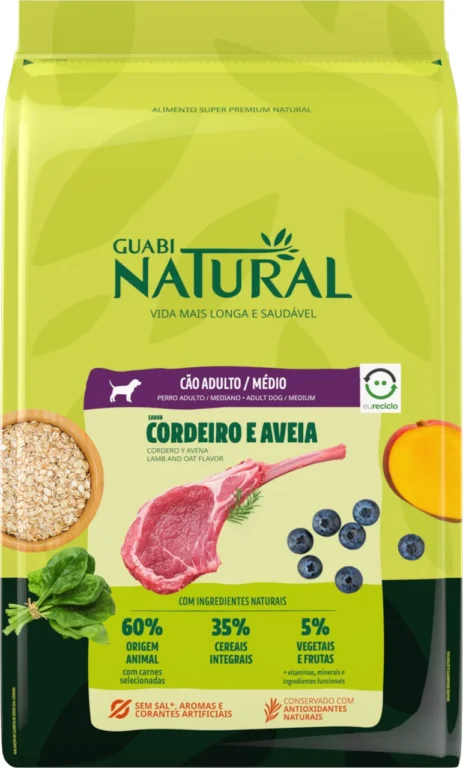 Ração Guabi Natural.