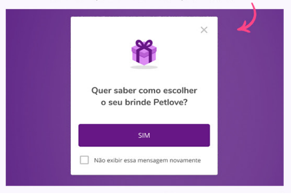 Petlove lança funcionalidades de escolha e inativação de brindes