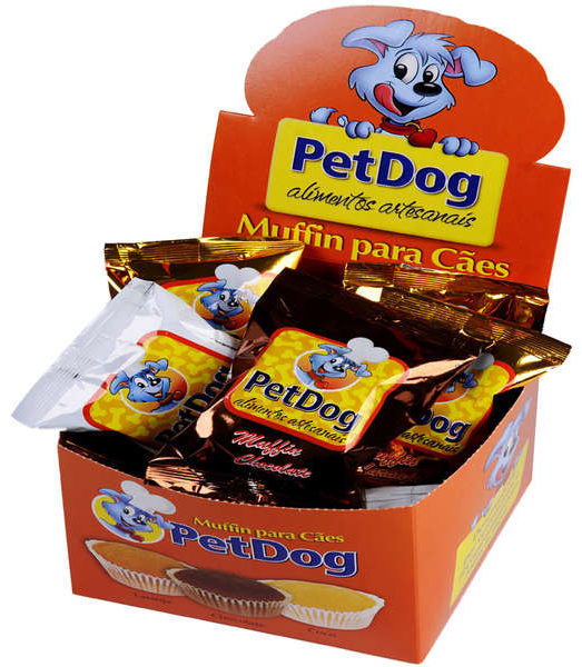 Muffin Pet Dog Sabor Chocolate