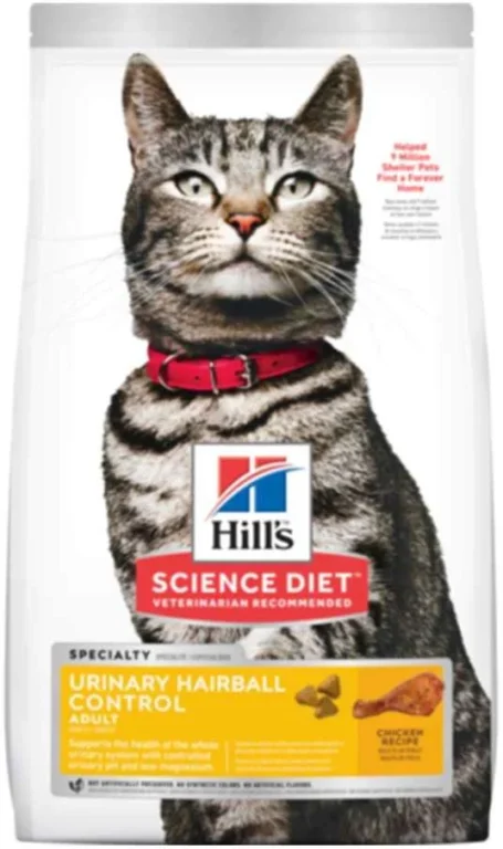 Hill's Science Diet Cuidado Urinário e Bolas de Pelo