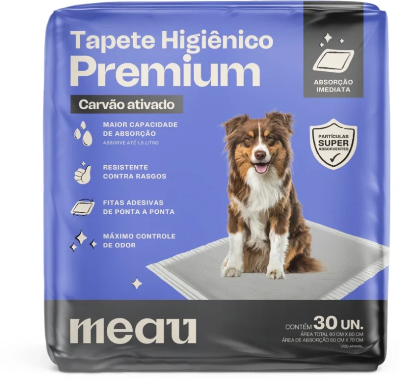 Meau Premium com carvão ativado