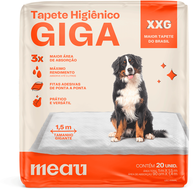 Tapete Higiênico Meau Giga para Cães.