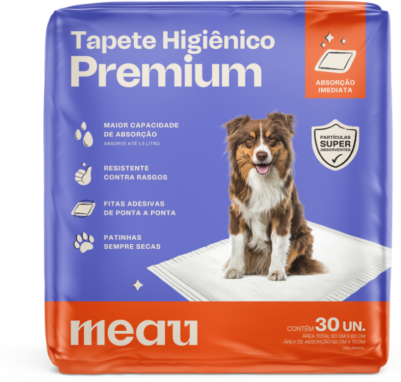 Tapete Higiênico Meau Premium para Cães 