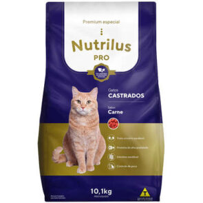 ração Nutrilus Pro Gatos Castrados