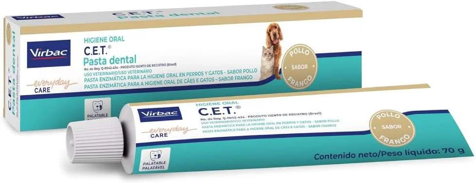 pasta de dente Virbac Enzimática CET