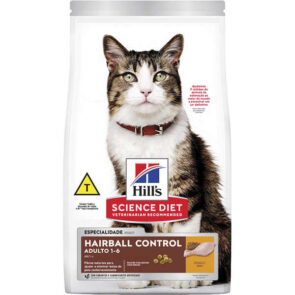 Ração Seca Hill's Science Diet Controle Bolas de Pelo para Gatos Adultos
