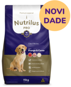ração nutrilus pro pra cachorro filhote