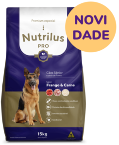 ração nutrilus pro pra cachorro idoso