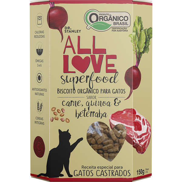 Biscoito Orgânico All Love