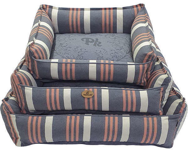 Cama Reciclato Risk Listra Azul