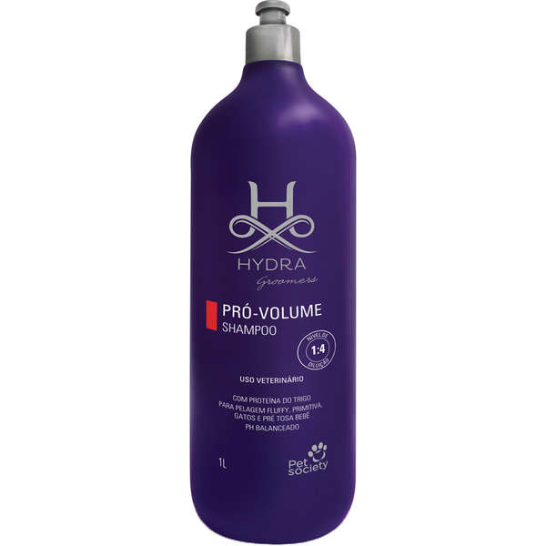 Shampoo Pet Society Hydra Groomers Pró-Volume