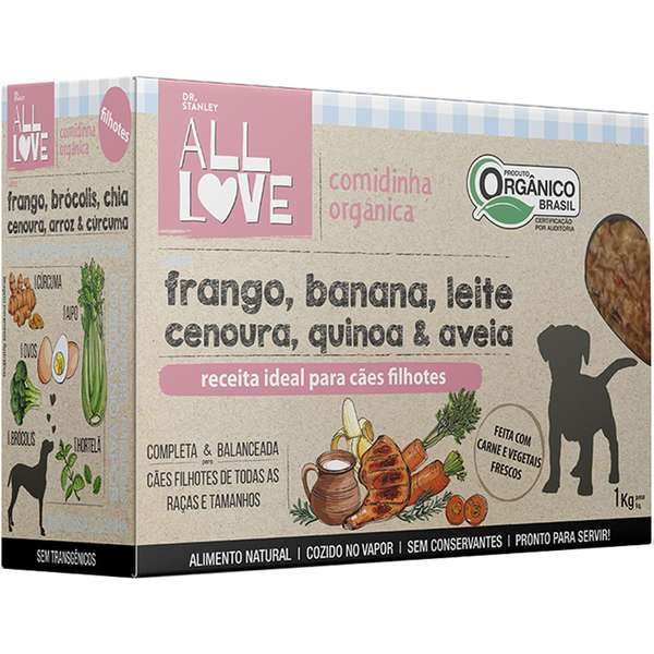 Comidinha All Love para cães filhotes (review)