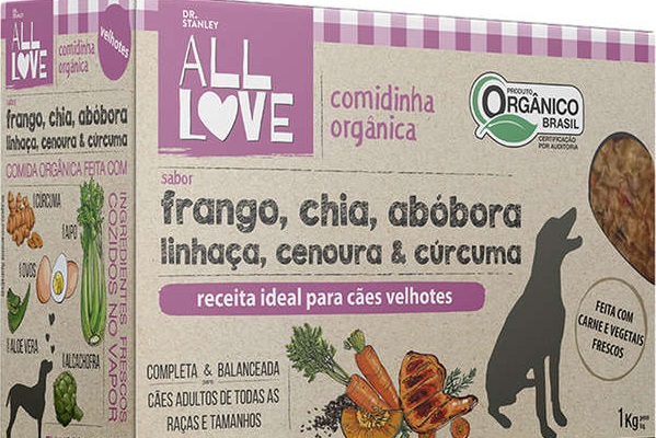 Comida All Love Frango para cães velhotes (review)