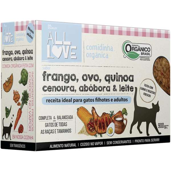 Comidinha Orgânica All Love para Gatos (Review)