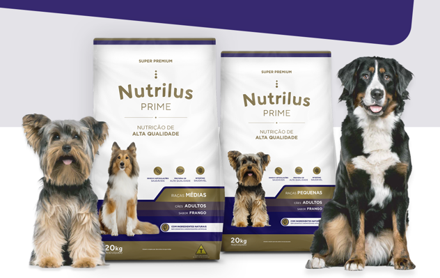 Lançamento: ração Nutrilus Prime para cachorro