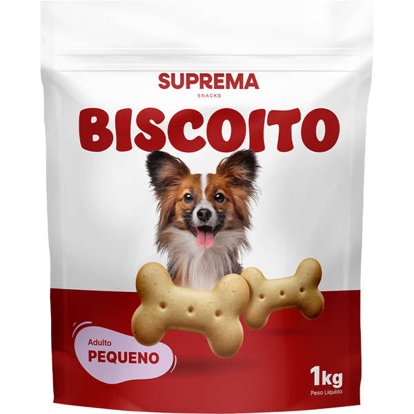 Chegou Suprema: bifinho e biscoito para cachorro!