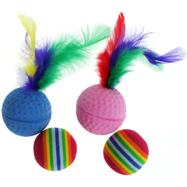 Bolas Chalesco com Catnip