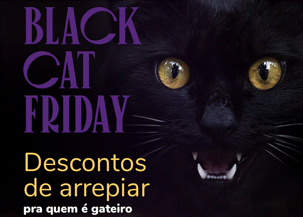 Black Cat Friday: uma sexta-feira 13 cheia de sorte!