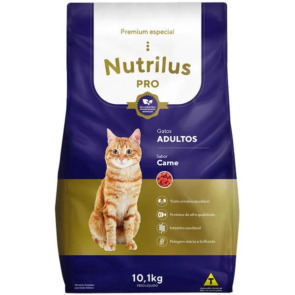 ração nutrilus pro pra gatos adultos
