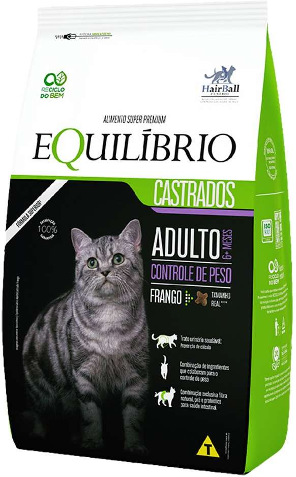 Equilíbrio gatos.