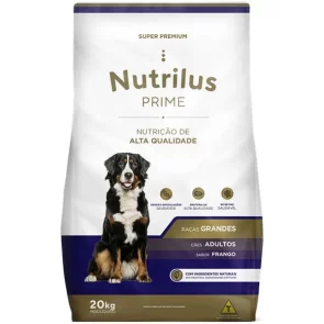 Ração Seca Nutrilus Prime Frango para Cães Adultos de Raças Grandes