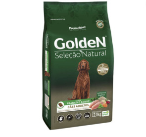 golden seleção natural cães adultos