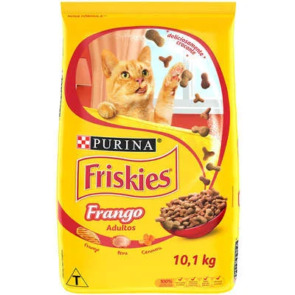 pacote de ração friskies para gatos