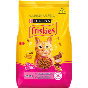 ração friskies para gatos adultos