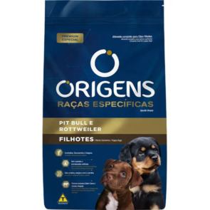 ração para rottweiler da marca Origens