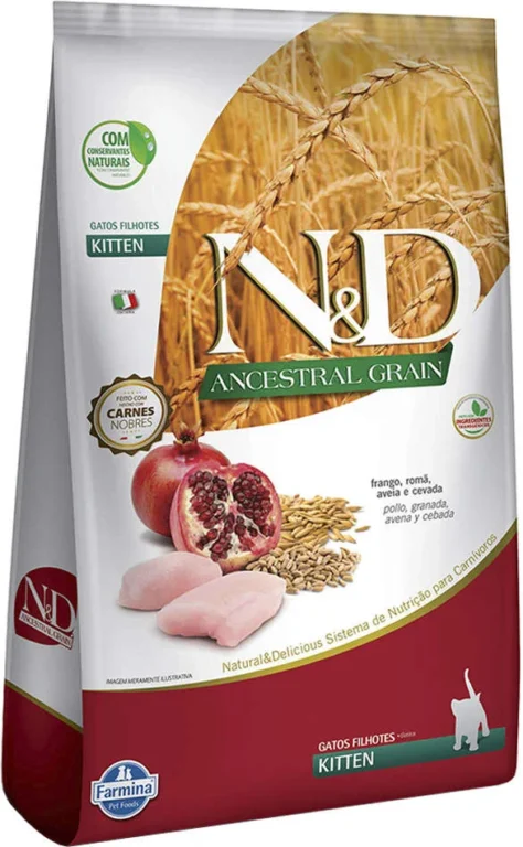 N&D Ancestral Grain gatos filhotes ração