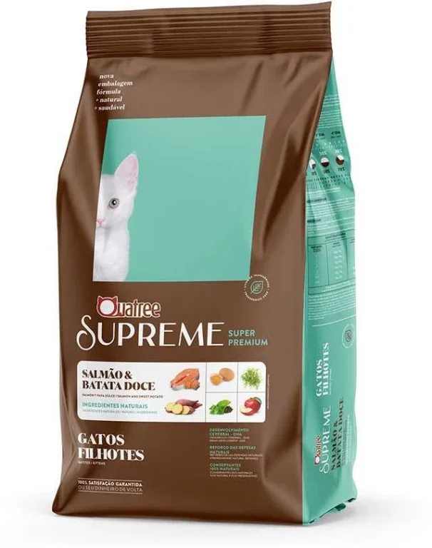 Ração Quatree supreme gatos filhotes