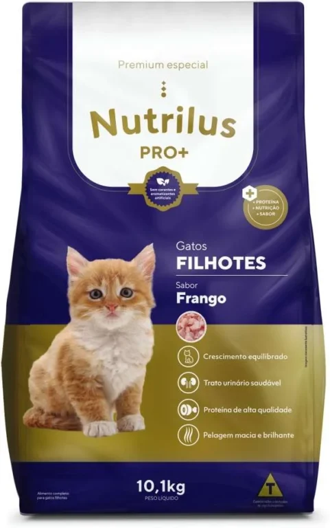 Ração Nutrilus Pro gatos filhotes