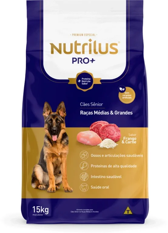 Nutrilus Pro para cães sênior