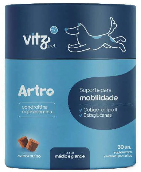 Suplemento Palatável Vitz Pet Artro 