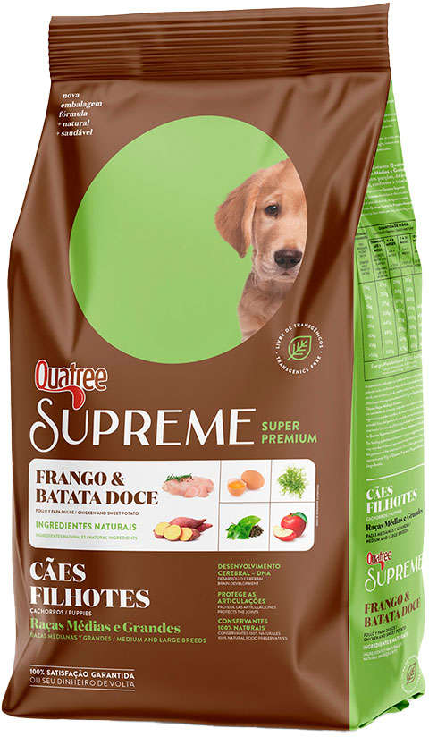Ração Seca Quatree Supreme Cachorro