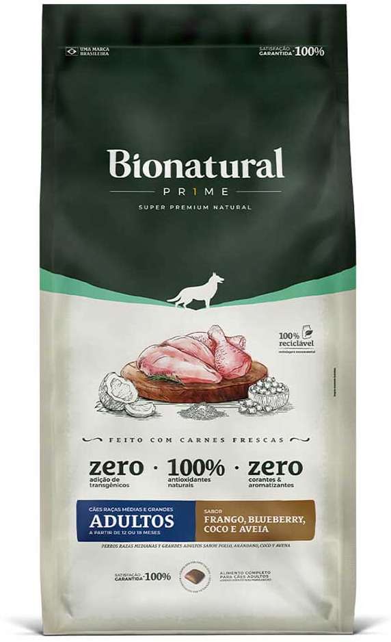 Ração Seca Bionatural para cachorro