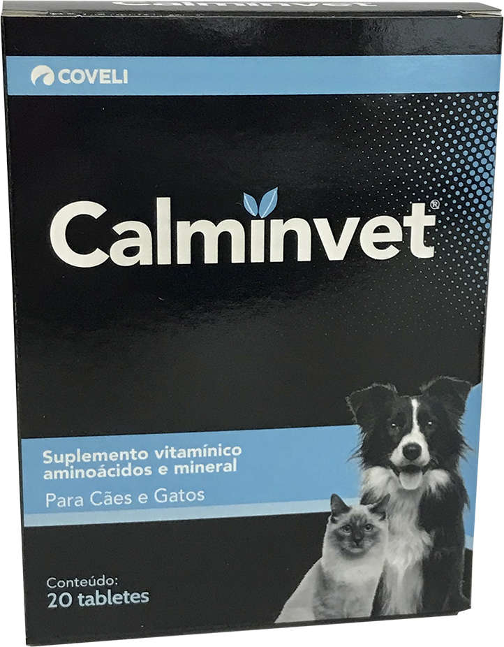 Suplemento Vitamínico Coveli Calminvet para Cães e Gatos
