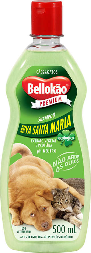 Shampoo Bellokão Ecológico Erva Sta. Maria
