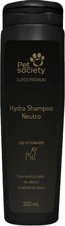 Shampoo Pet Society Hydra Neutro para Cães e Gatos