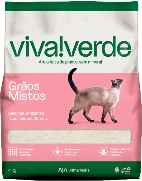 Areia biodegradável Viva Verde 