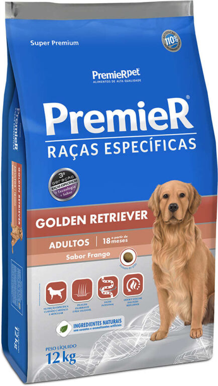 Ração Premier para Golden Retriever