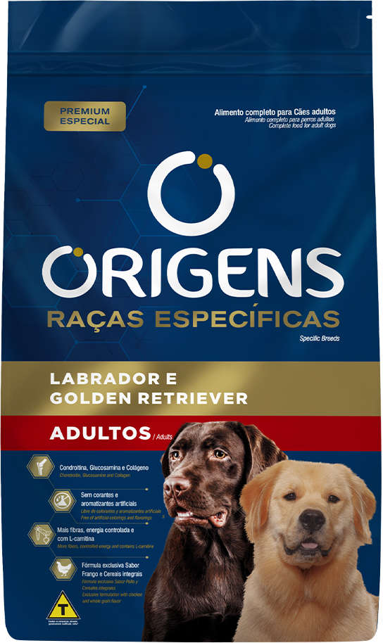 Ração Origens Raças Específicas