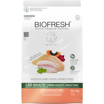 Ração Biofresh.