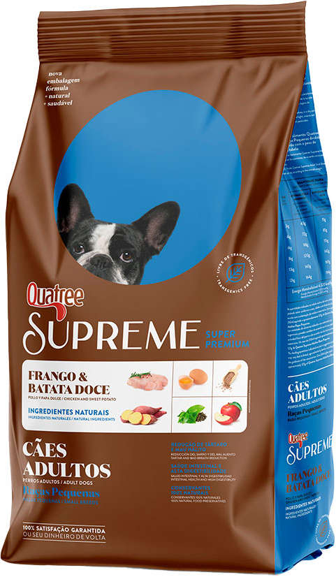 Ração Quatree Supreme.